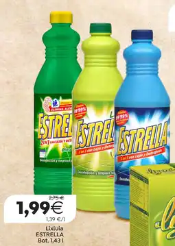 Plenus Supermercados Lixivia ESTRELLA oferta