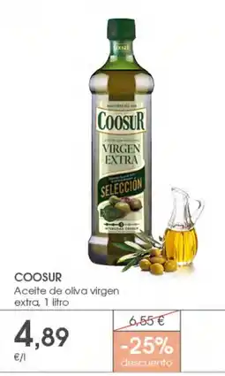 Supermercados Plaza Coosur aceite de oliva virgen extra oferta