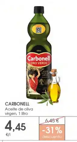 Supermercados Plaza Carbonell aceite de oliva virgen oferta