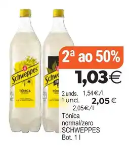 Plenus Supermercados Schweppes Tónica normal/zero oferta