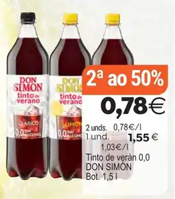 Plenus Supermercados don simon tinto de verano oferta