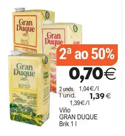 Plenus Supermercados Gran Duque Viño oferta