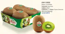 Supermercados Plaza Zespri kiwi verde oferta