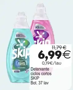 Plenus Supermercados Skip Deterxente ciclos cortos oferta