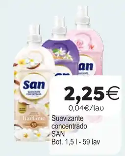 Plenus Supermercados San suavizante concentrado oferta