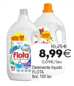 Plenus Supermercados Flota detergente liquido oferta