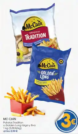 Supermercados Plaza McCain Patatas Tradition o Golden Long larga y fina oferta