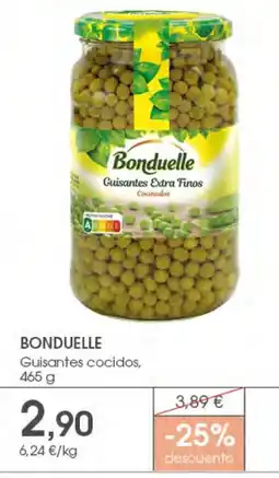 Supermercados Plaza Bonduelle guisantes cocidos oferta