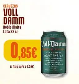 Supermercados Plaza Voll Damm Doble Malta oferta