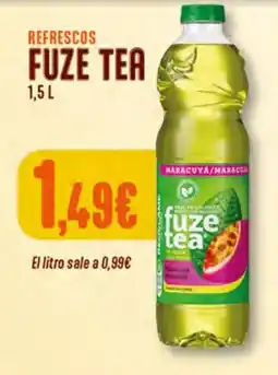 Supermercados Plaza fuze tea oferta