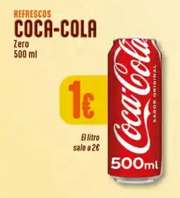 Supermercados Plaza Coca-Cola Zero oferta