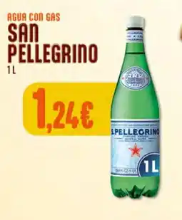 Supermercados Plaza San Pellegrino agua con gas oferta