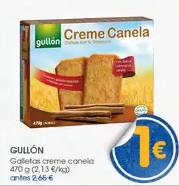 Supermercados Plaza Gullón galletas creme canela oferta