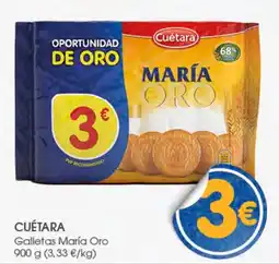 Supermercados Plaza Cuétara Galletas María Oro oferta