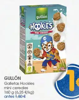 Supermercados Plaza Gullón Galletas Hookies mini cereales oferta