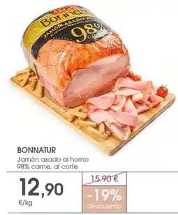 Supermercados Plaza Bonnatur jamón asado al horno oferta