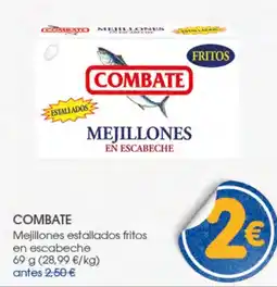 Supermercados Plaza Combate mejillones en escabeche oferta
