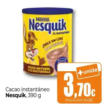 Nesquik cacao instantáneo