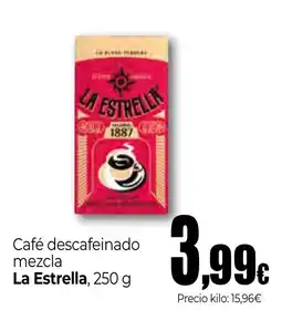 Unide Market La Estrella café descafeinado mezcla oferta
