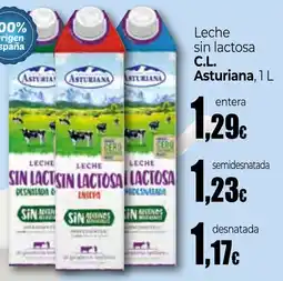 Unide Market Asturiana leche sin lactosa oferta
