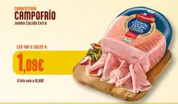 Supermercados Plaza Campofrío jamón cocido extra oferta