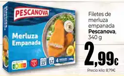 Unide Market Pescanova merluza empanada oferta