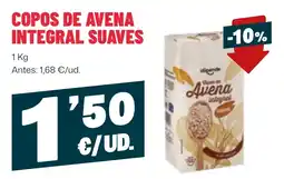 AhorraMas dizende copos de avena integral suaves oferta