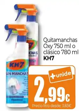 Unide Market Quitamanchas Oxy o clásico KH7 oferta