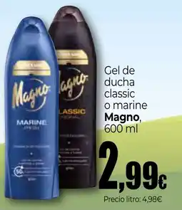 Unide Market Magno gel de ducha classic o marine oferta