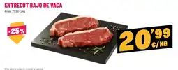 AhorraMas Entrecot bajo de vaca oferta