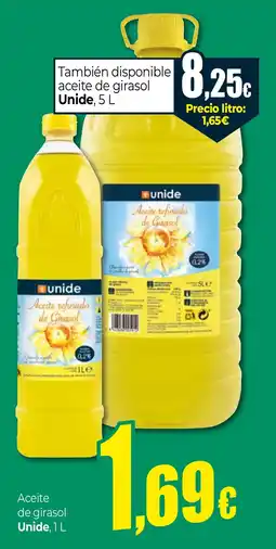 Unide Market Unide aceite de girasol oferta