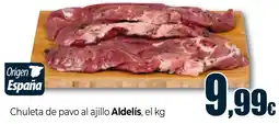 Unide Market Aldelís chuleta de pavo al ajillo oferta