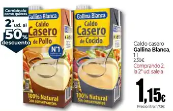 Gallina Blanca caldo casero