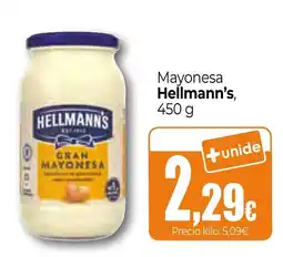 Unide Market Hellmann's gran mayonesa oferta