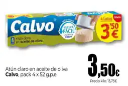 Unide Market Calvo atún claro en aceite de oliva oferta