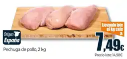 Unide Market Pechuga de pollo oferta