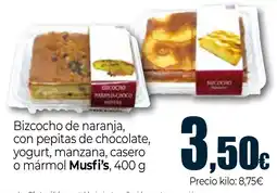 Unide Market Musfi's bizcocho de naranja oferta