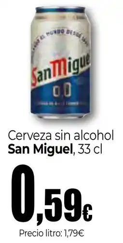 Unide Market San Miguel cerveza sin alcohol oferta