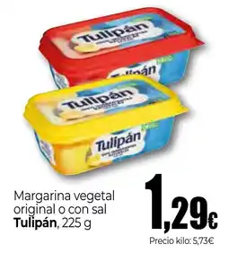 Unide Market Tulipán margarina vegetal original o con sal oferta