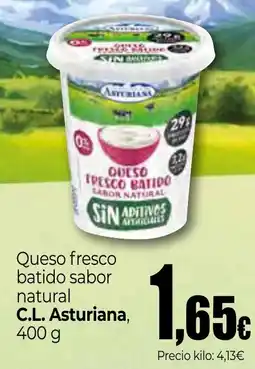 Unide Market C.L. Asturiana queso fresco batido sabor natural oferta
