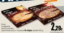 Unide Market eliges pizza jamón y queso oferta
