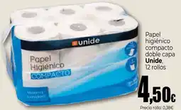 Unide Market Unide papel higiénico compacto oferta