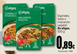Unide Market ifa eliges macarrón vegetal oferta
