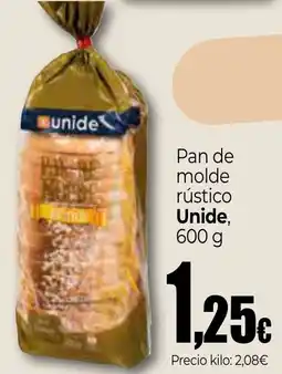 Unide Market Unide pan de molde rústico oferta