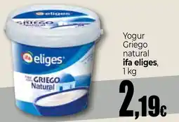 Unide Market ifa eliges yogur griego natural oferta