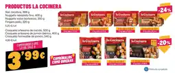 AhorraMas la Cocinera nuggets rebozado fino oferta