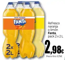 Unide Market Fanta refresco naranja o limón oferta