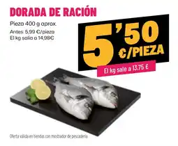 AhorraMas Dorada de ración oferta