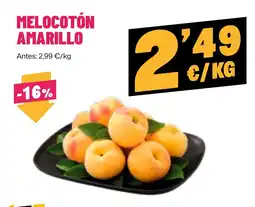 AhorraMas melocotón amarillo oferta