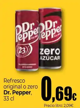 Unide Market Dr Pepper refresco original o zero oferta